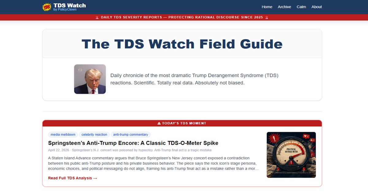 Trump Derangement Syndrome (TDS) app screenshot